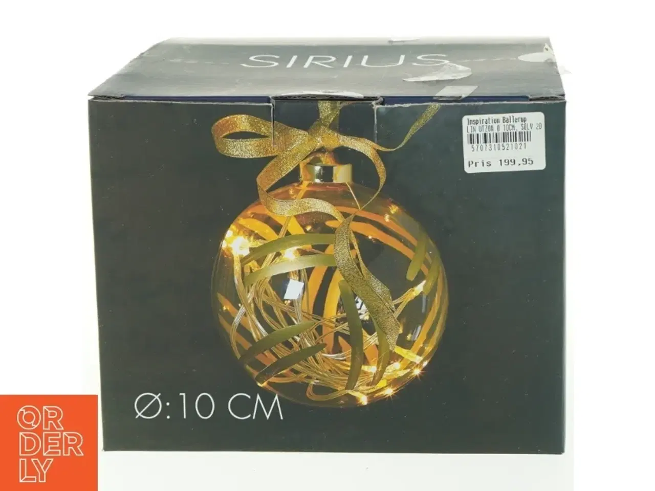Billede 1 - Dekorativ lyskugle fra Sirius fra Sirius (str. Ø 10 cm)