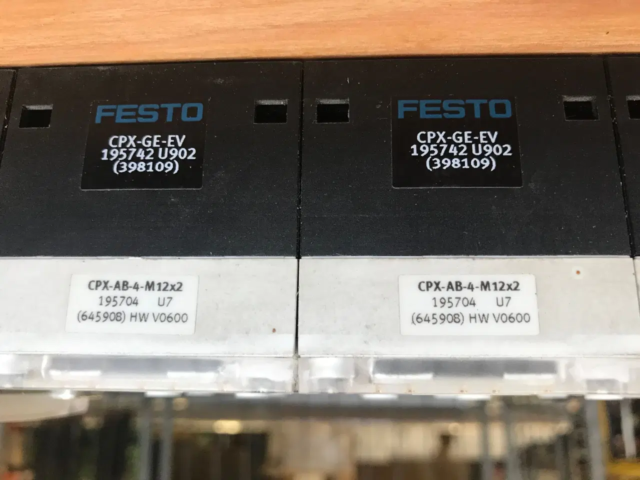 Billede 5 - Festo pneumatisk ventil blok