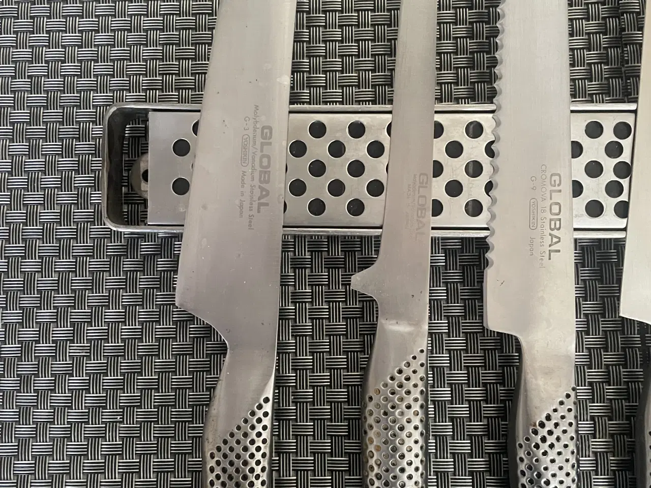 Billede 3 - 6 global knive med ophæng