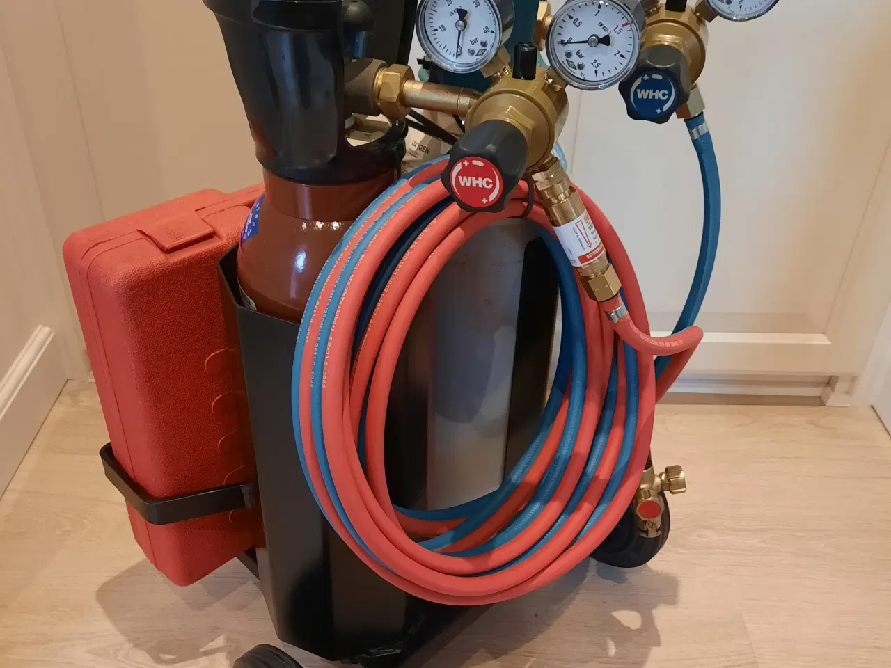 Billede 5 - Gas og ilt sæt / skærebrændersæt . Aga X 11 / WHC 