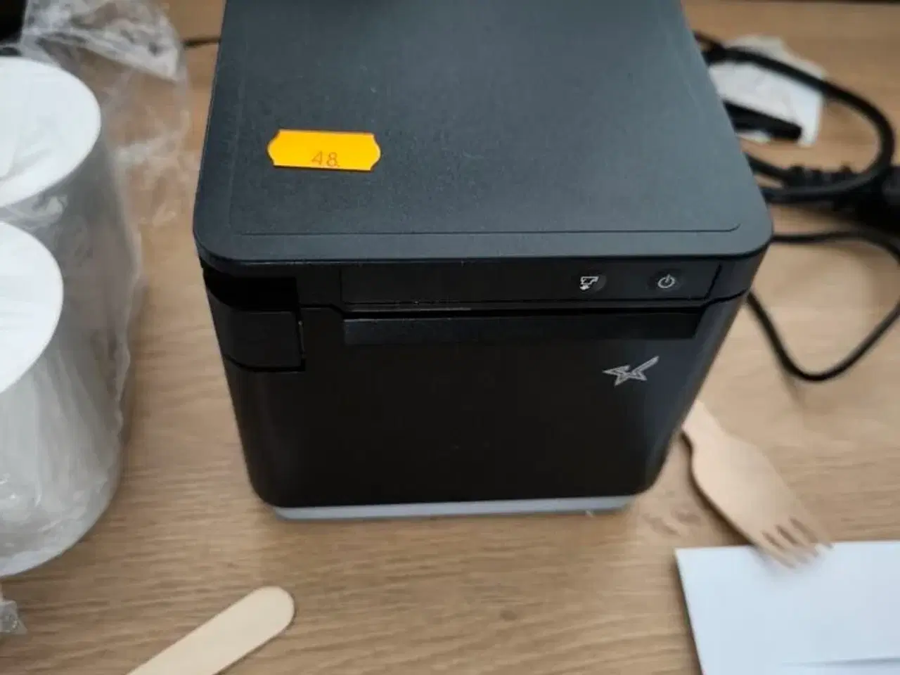 Billede 2 - Kasseskuffe med bonprinter og ruller