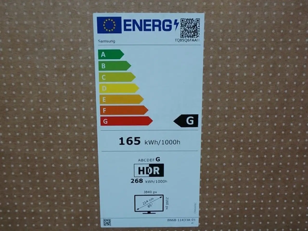 Billede 5 - Samsung 85" TQ85Q6FAAU QLED TV