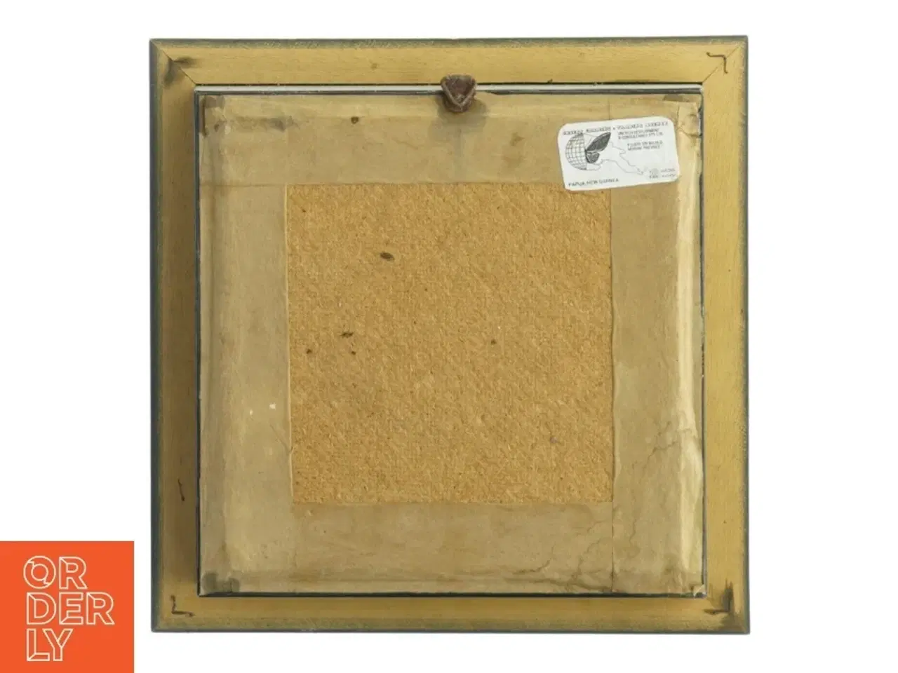 Billede 2 - Indrammet sommerfugl (str. 22 x 22 cm)