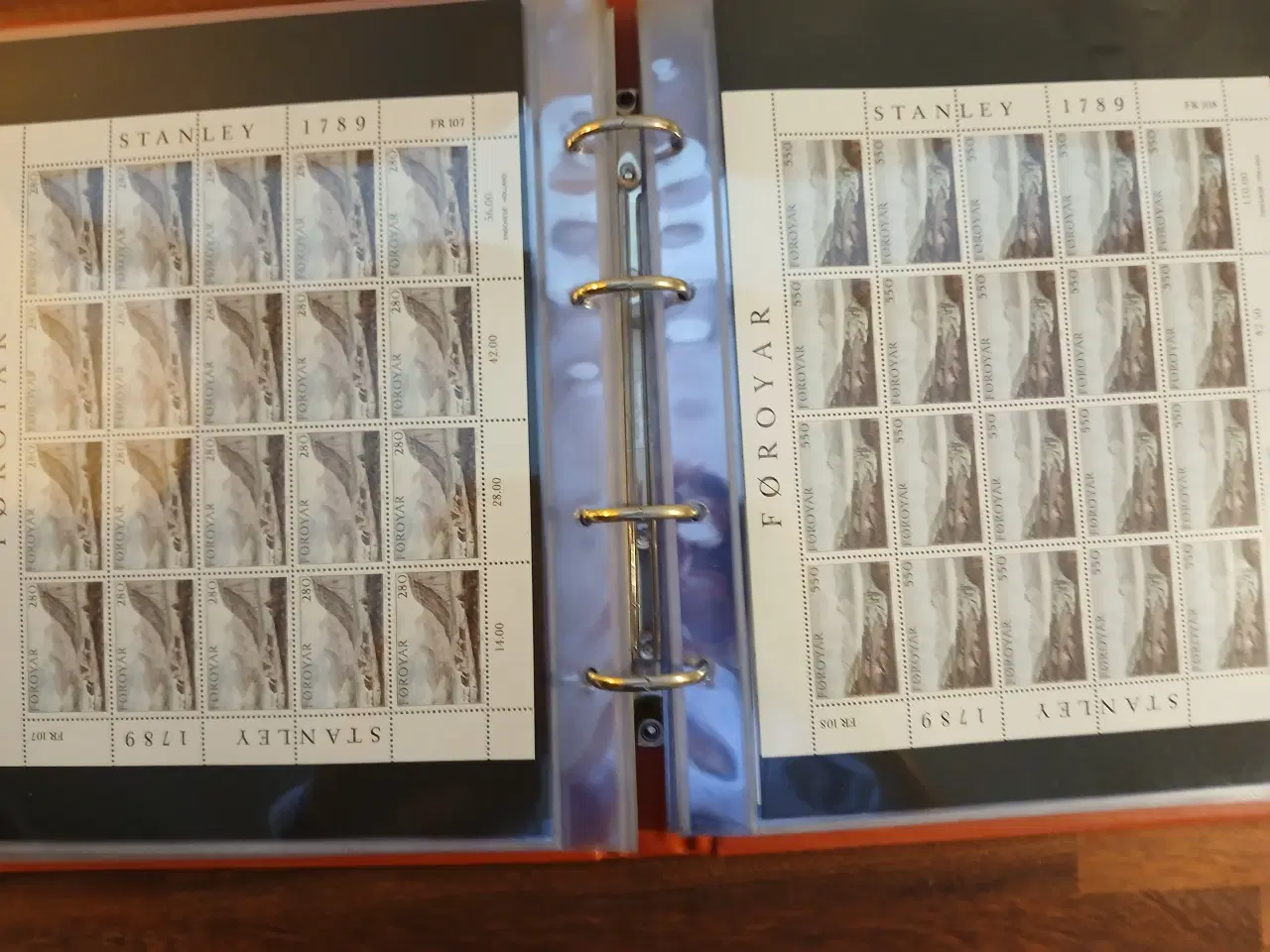 Billede 16 - Færøske 42 helark(20) i arkmappe fra Leuchtturm me