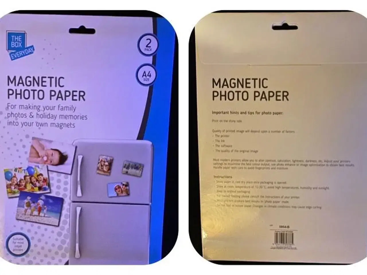 Billede 1 - Magnetisk fotopapir