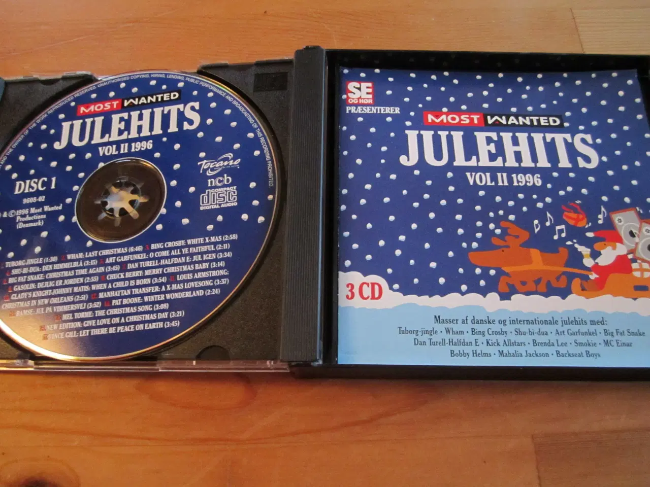 Billede 2 - Most Wanted JULEHITS 1996.