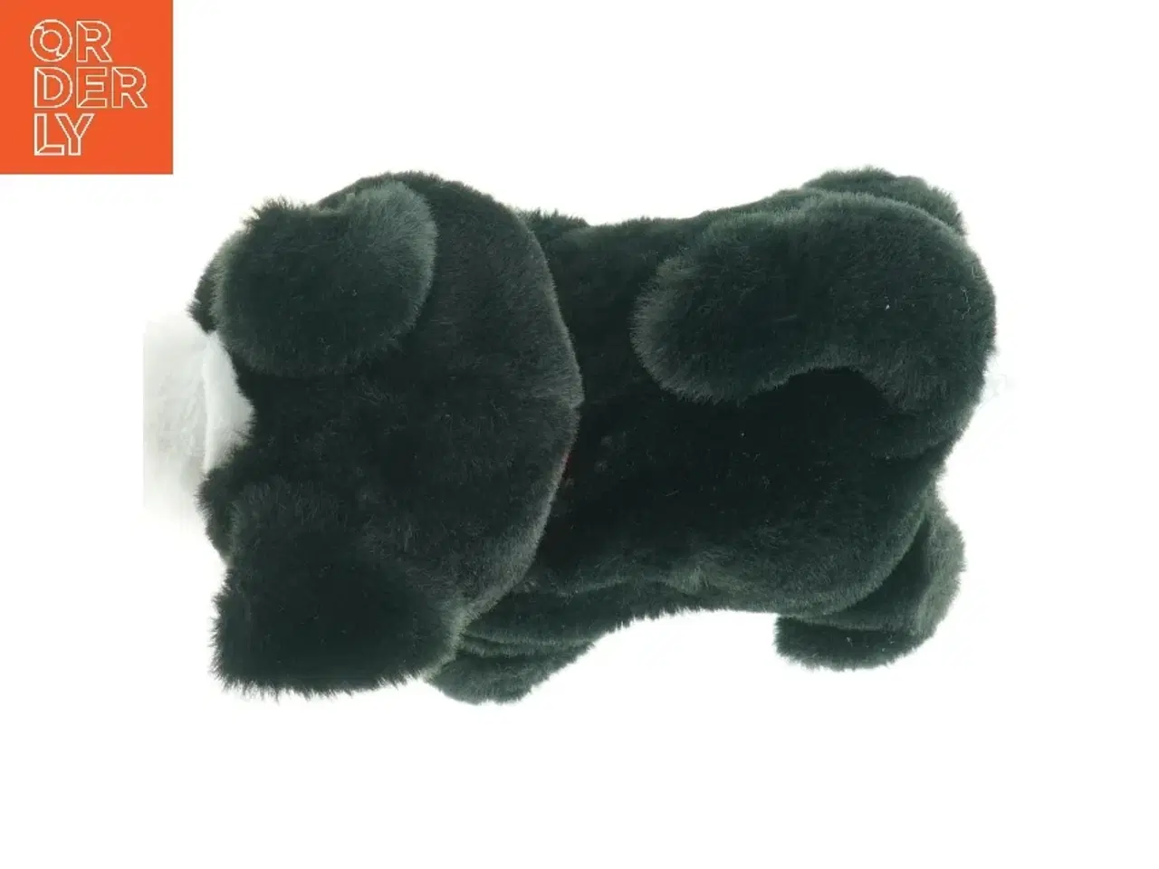 Billede 4 - Sort-hvid tøjkat med rødt halsbånd fra Happy Pets (str. Mængde. 19 cm)