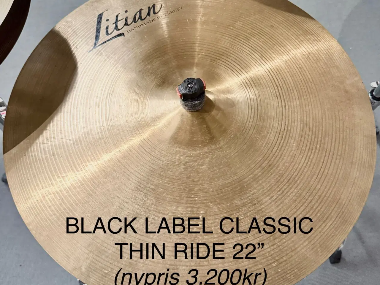 Billede 3 - LITIAN hihat 15,5”, ride 22”, crash 18” & 20”