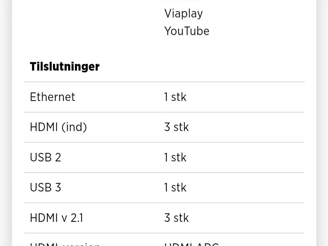 Billede 10 - 50" Flot 4k HDR10+ Smart Tv 