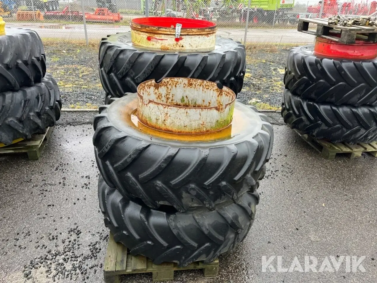 Billede 1 - Tvillingehjul Michelin 4 styk