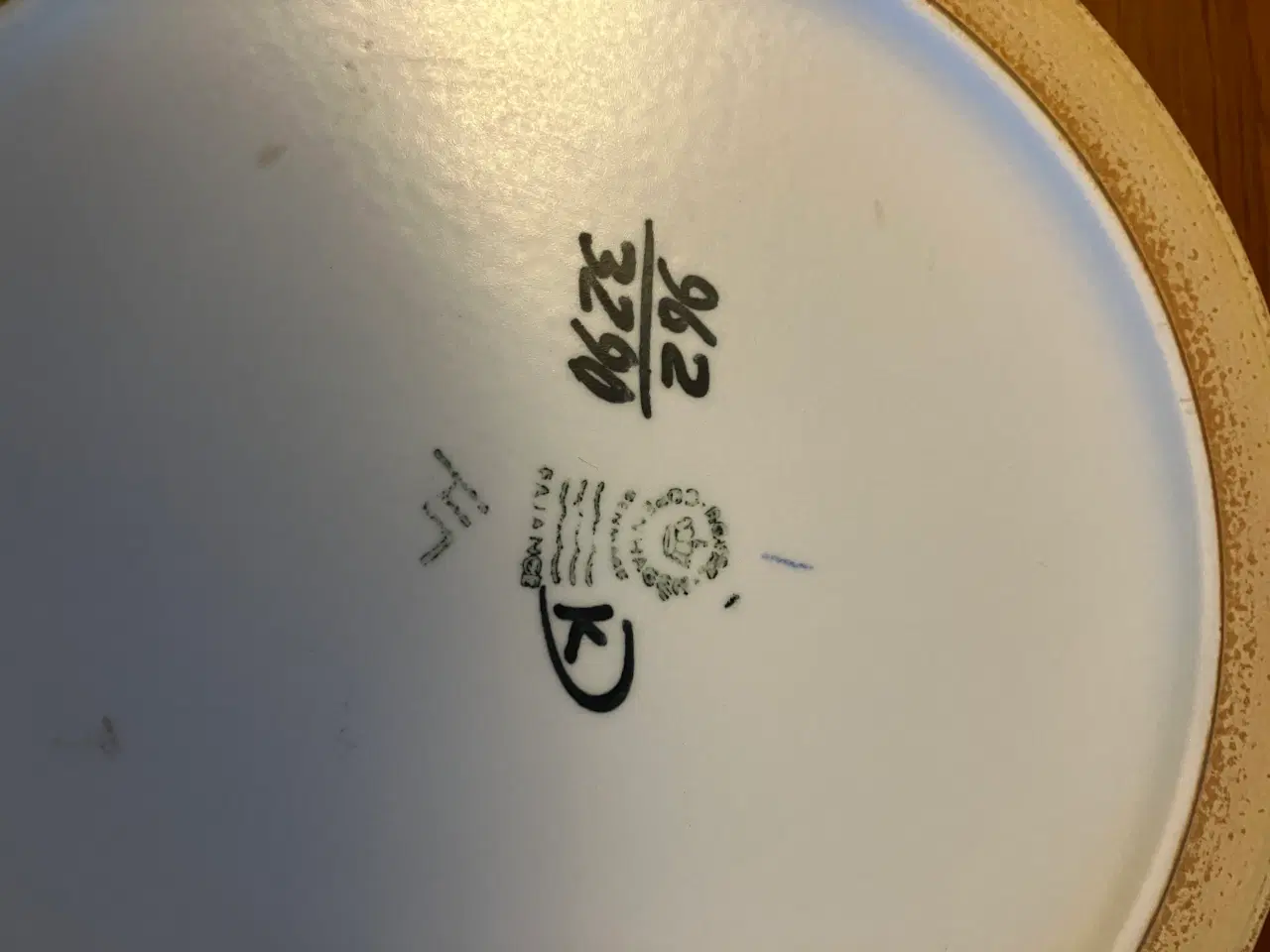 Billede 4 - 3 fajance fade fra Royal Copenhagen