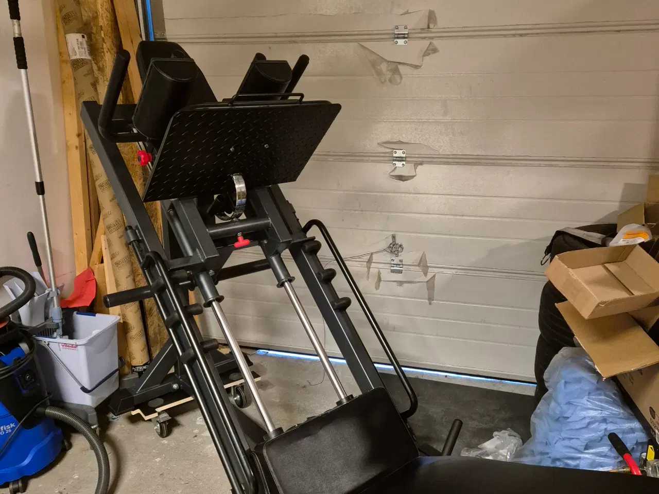 Billede 3 - Hack Squat, benpres