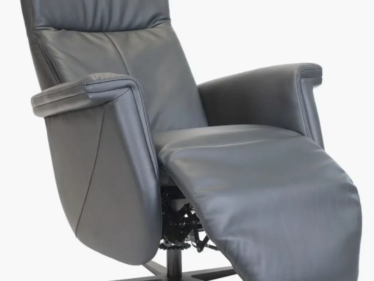 Billede 1 - Lindebjerg el-lænestol med lift– sort læder