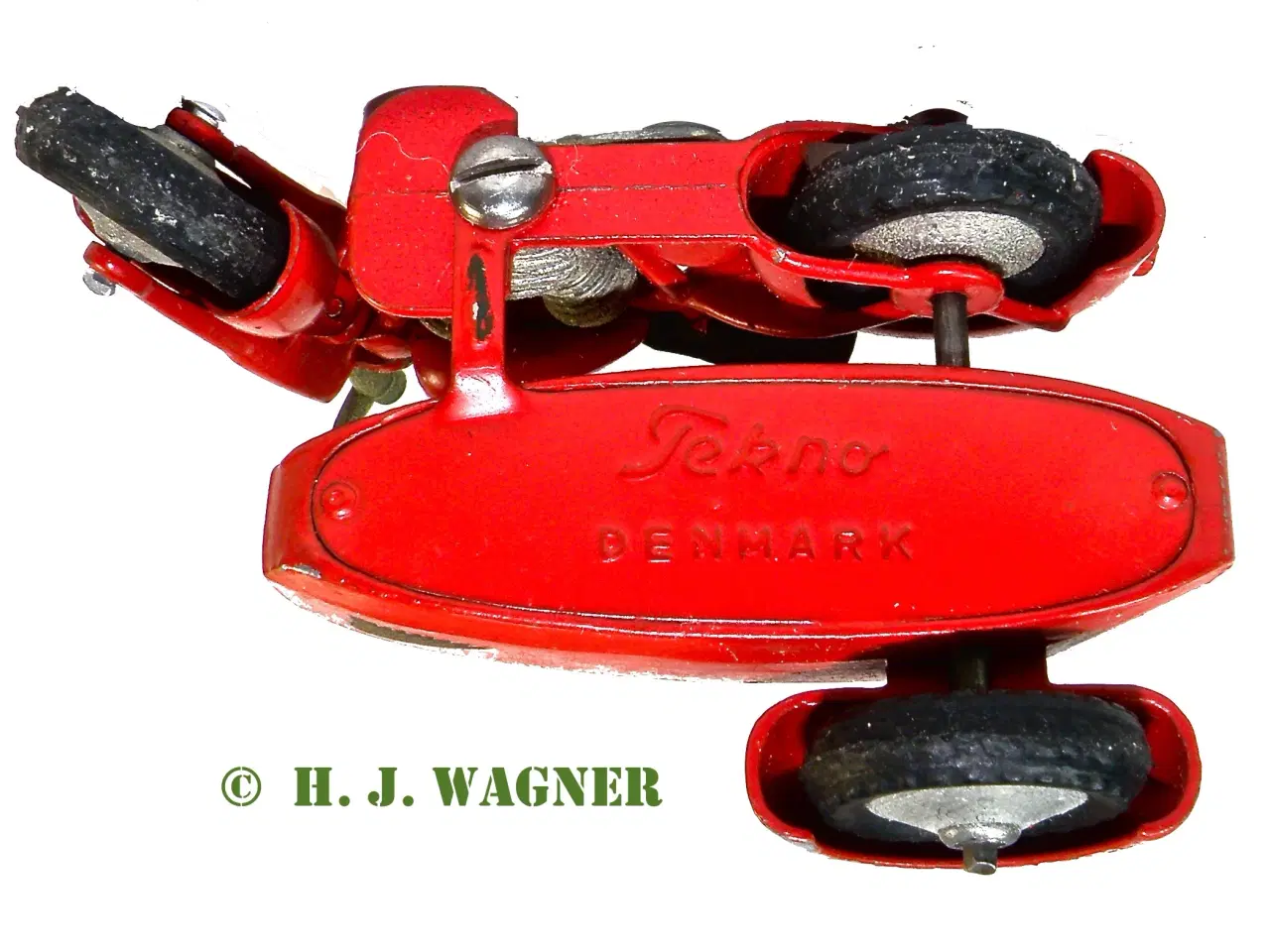 Billede 3 - TEKNO - Indian MC. med sidevogn og original box