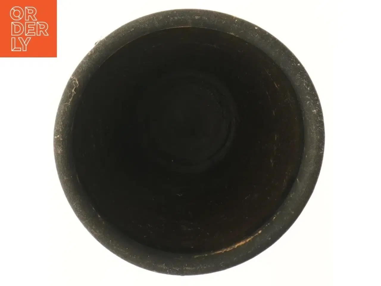 Billede 3 - Sort vase med ringe (str. 17 cm)