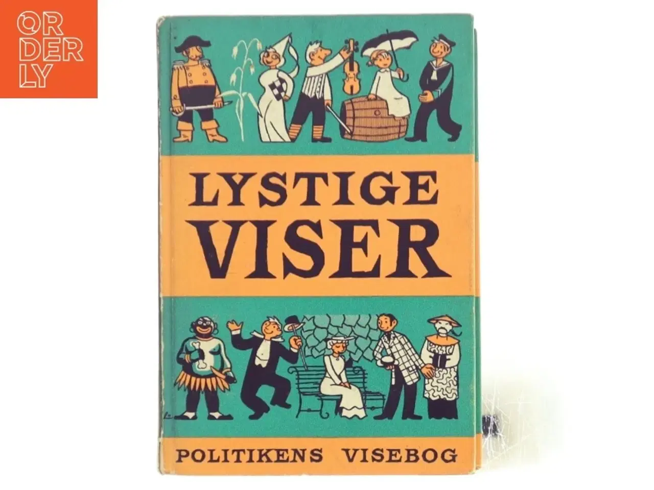 Billede 1 - Lystige Viser (Bog)