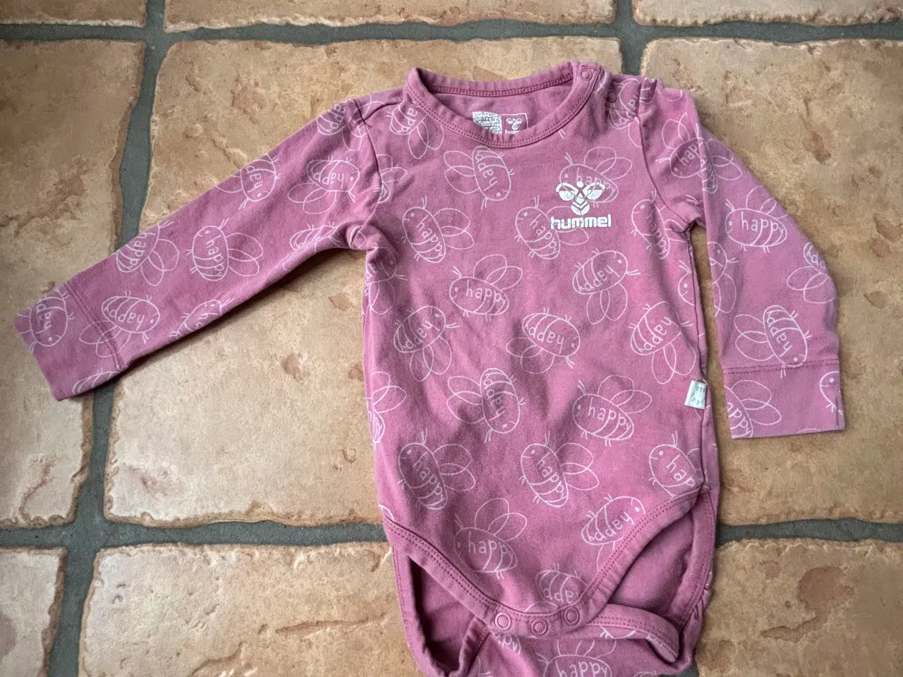 Billede 1 - Hummel body str. 80 lyserød bomuld pige