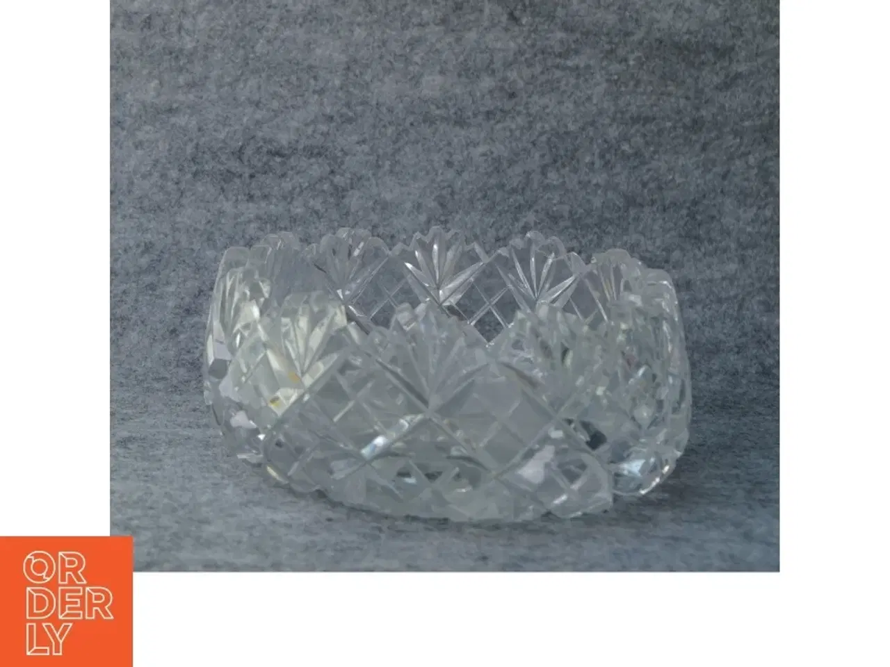 Billede 1 - Skål i krystal (str. 15 x 7 cm)