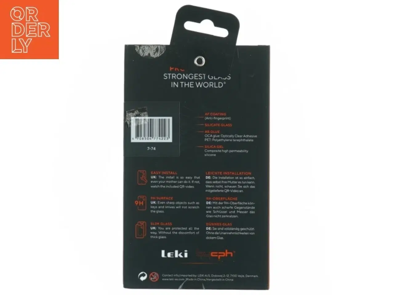 Billede 3 - Skærmbeskytter til iPhone 13/13 Pro fra By Cph Glass (str. 18 x 10,5 cm)