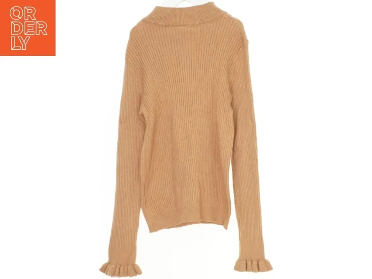 Billede 2 - Beige strikket trøje fra Name It (str. 152)