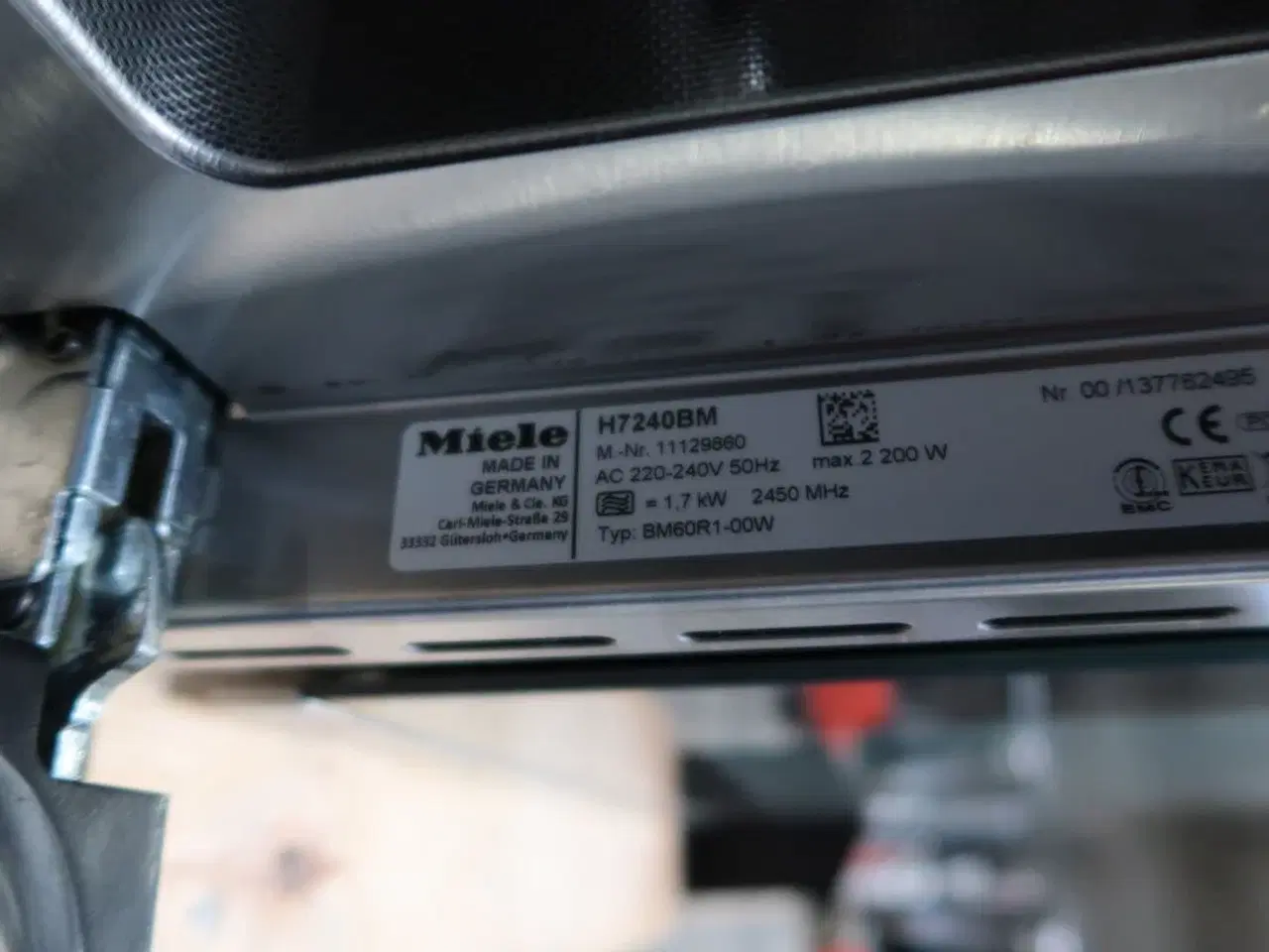 Billede 4 - Mikrobølgeovn MIELE H2740BM