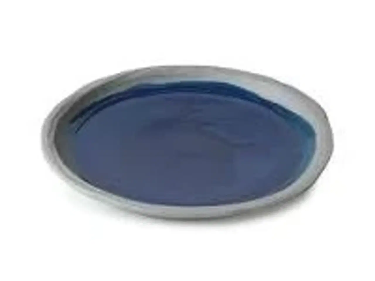 Billede 1 - 12 stk. Tallerken indigo blå 235 mm No.W