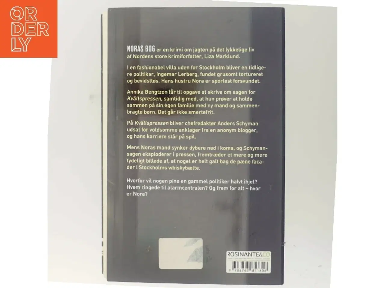 Billede 3 - Noras bog : krimi af Liza Marklund (Bog)