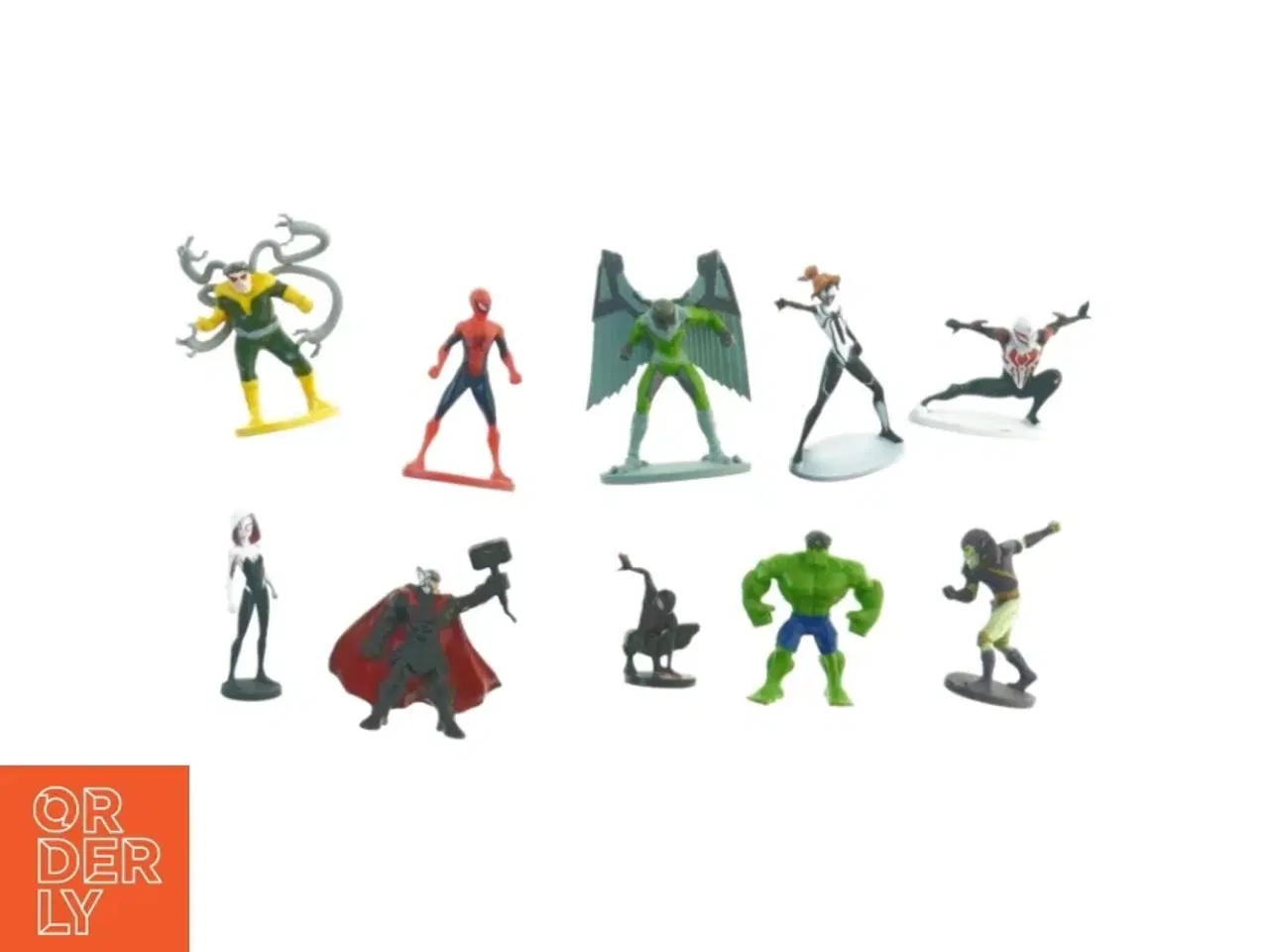 Billede 2 - Figurer fra Marcel og DC Comics (str. 7 x 4 cm)