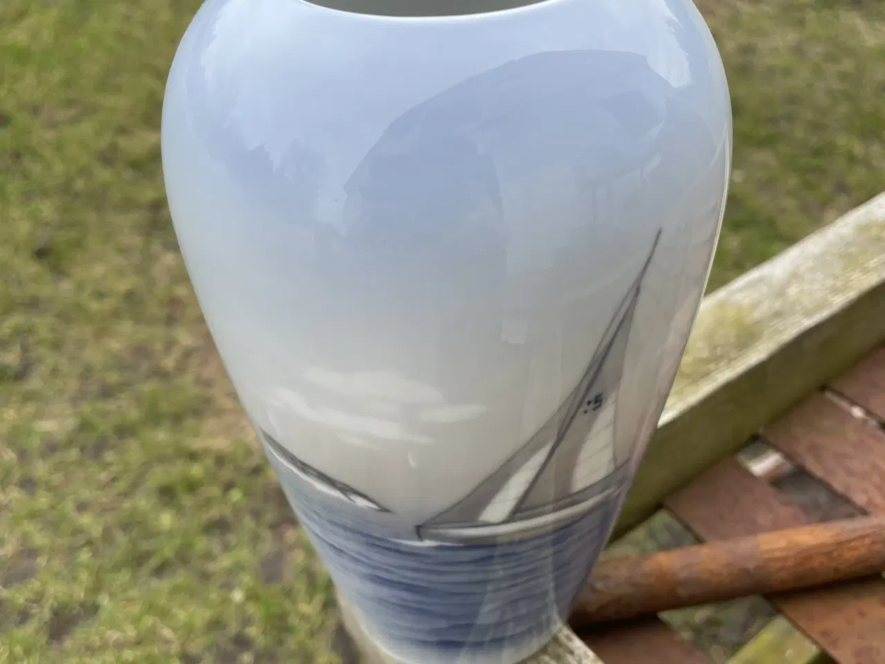 Billede 1 - Vase fra Lyngby Porcelænsfabrik