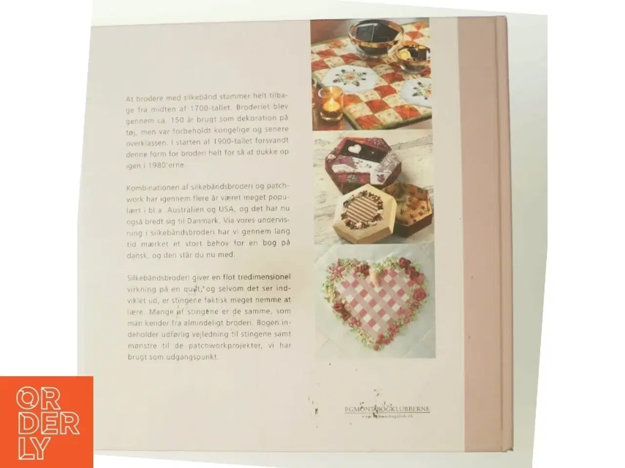 Billede 3 - Patchwork med båndbroderi