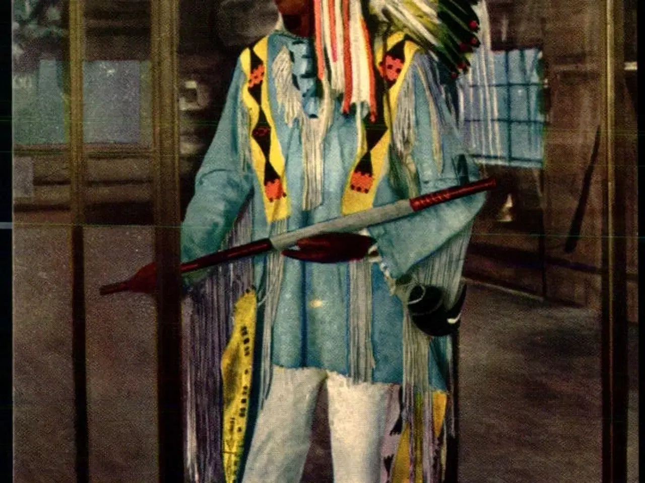 Billede 1 - Indianeren i Blokhuset - Rebild - Rudolf Olsen 478 - Ubrugt