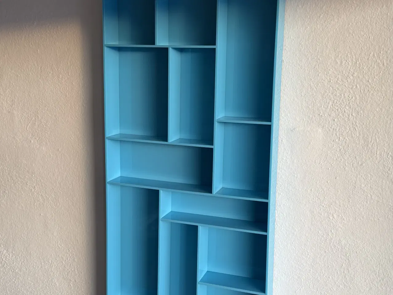 Billede 1 - Sættekasse 30x75cm, Foxbox, blå akryl