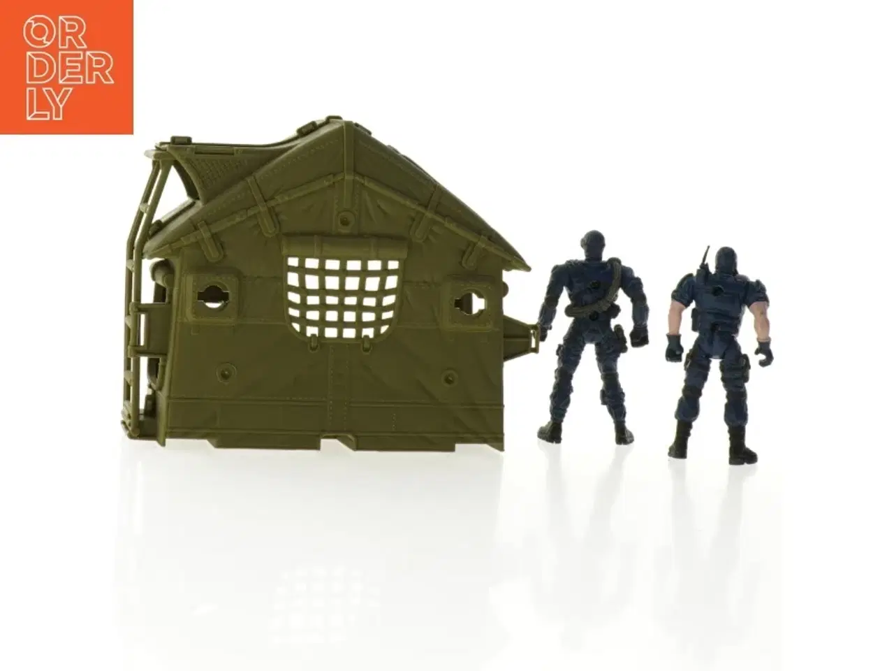 Billede 3 - Legetøjs militærbunkersæt med figurer (str. 18 x 14 x 7)