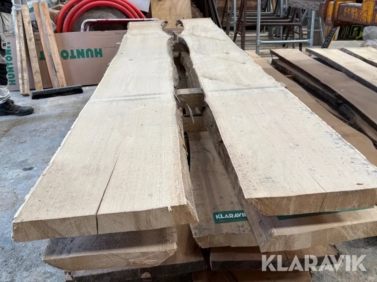 Billede 5 - Kastanje træs planker 2 styk