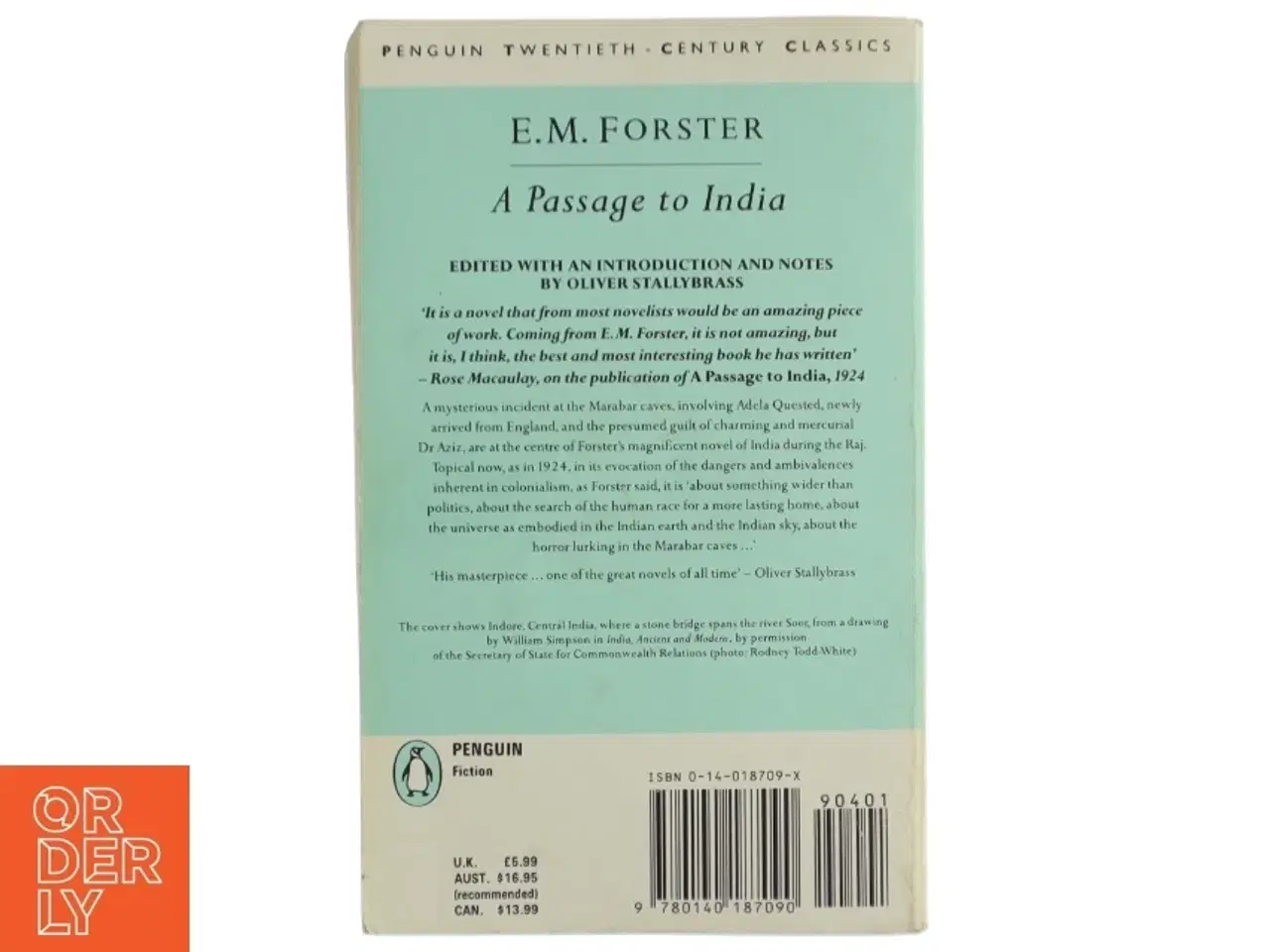 Billede 2 - A Passage to India af E.M. Forster (Bog)