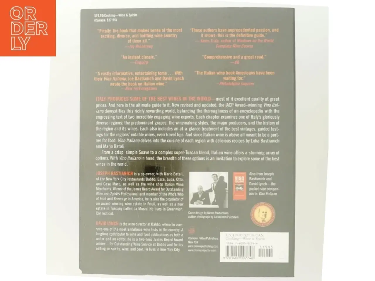 Billede 3 - Vino Italiano af Joseph Bastianich (Bog)