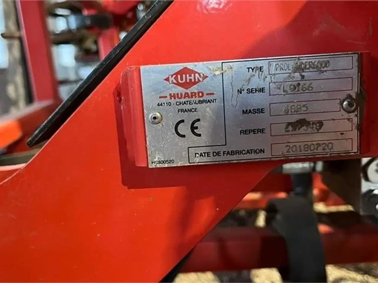 Billede 10 - Kuhn Prolander 6000 Med såmaskine og Efterharve