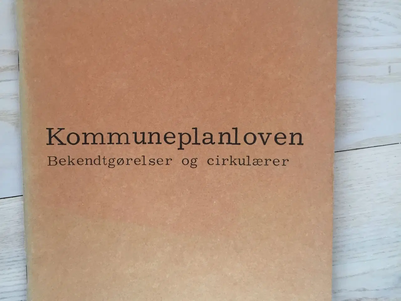 Billede 1 - Kommuneplanloven