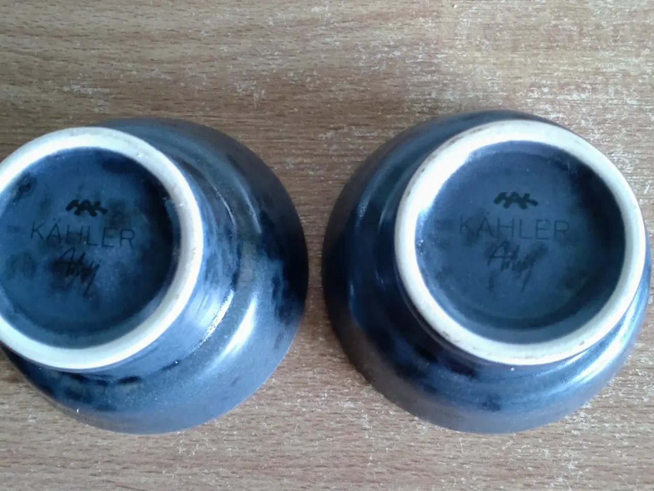 Billede 3 - Kähler Ombria lysestager - Måneskinsblå - 2 stk.