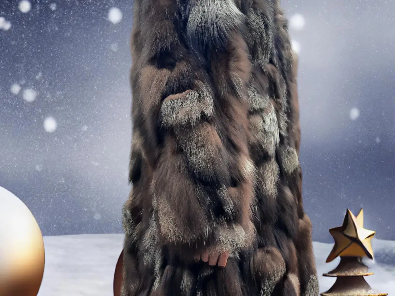 Billede 3 - ægte sølvrævekåbe str S/M