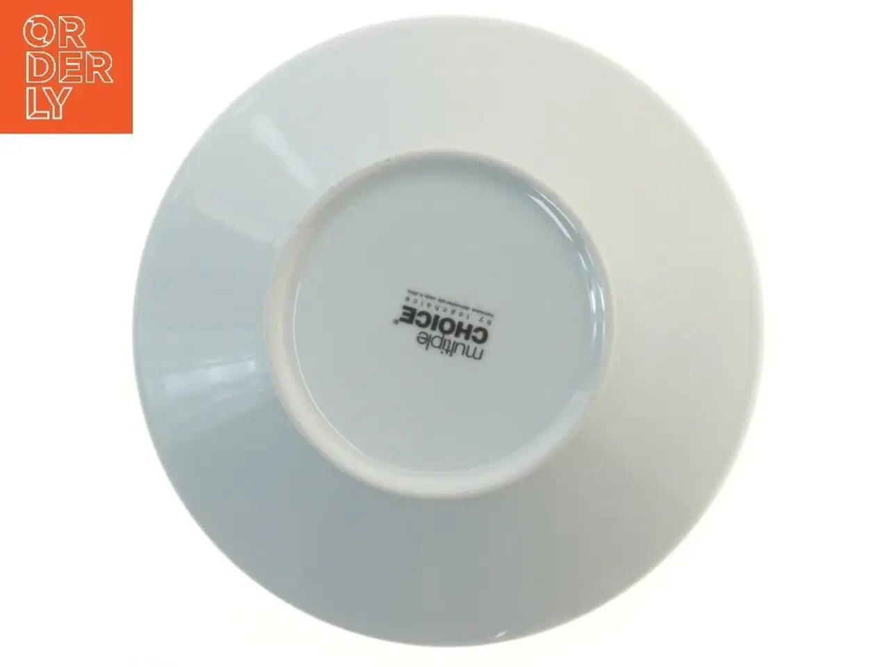 Billede 3 - Sæt af 4 dekorerede tallerkener fra Top Choice (str. 4 styk, ø 20 cm)