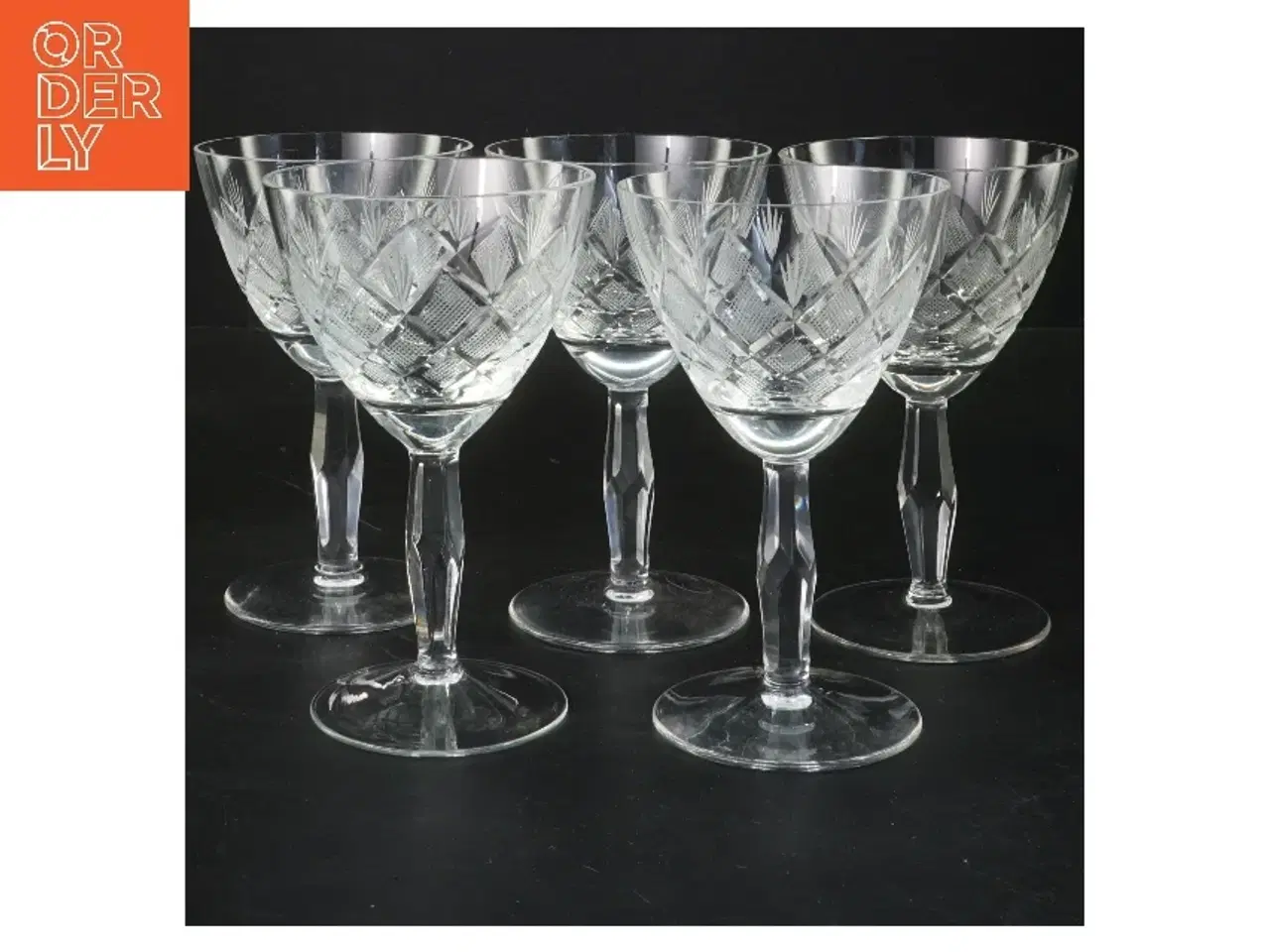 Billede 1 - Lyngby Wien Antik drikkeglas, rødvin