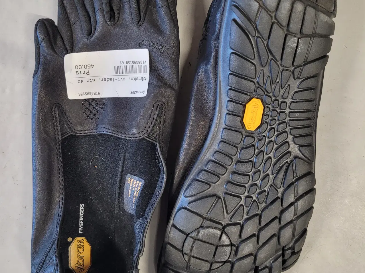 Billede 1 - fivefingers dame tåsko, Vibram såler