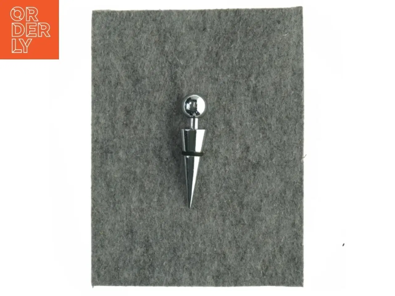 Billede 1 - Vinprop i rustfrit stål (str. Standardstørrelse til en vinflaske)