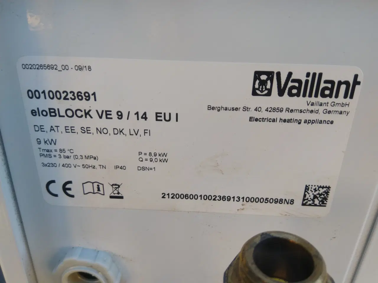 Billede 4 - El-kedel Vaillant
