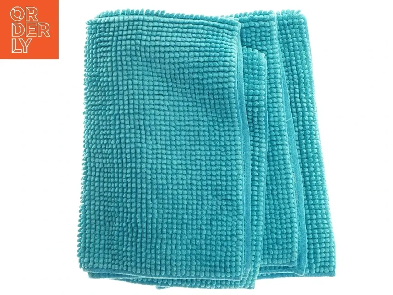 Billede 1 - Turkis tekstilmåtter (str. 2 stk 61x91 cm)