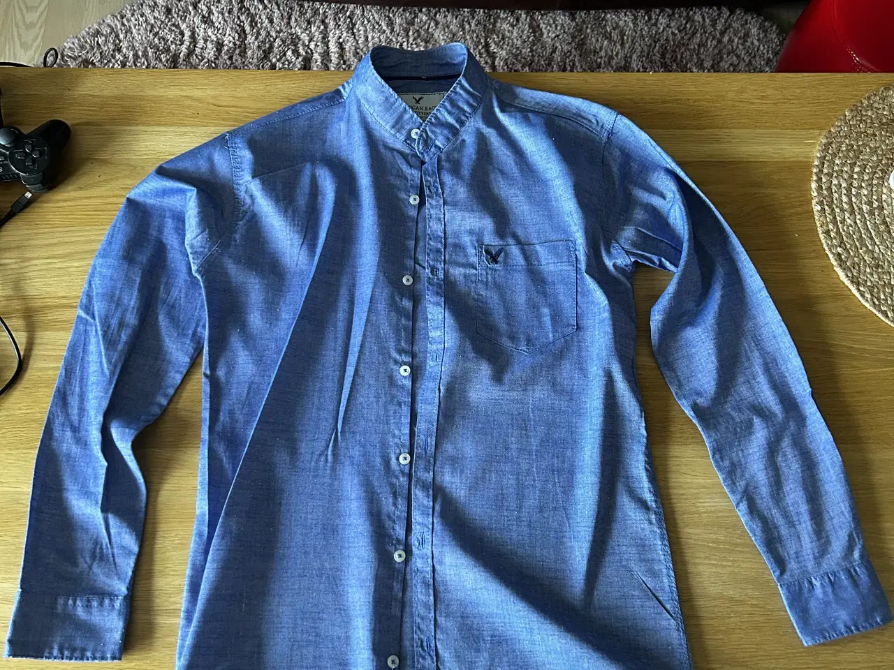 Billede 3 - Blå Skjorte, XL