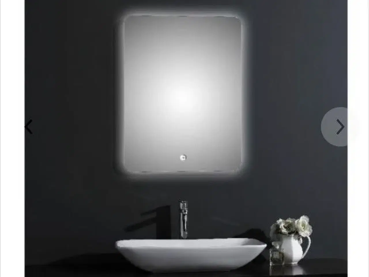 Billede 2 - Spejl med LED-lys 