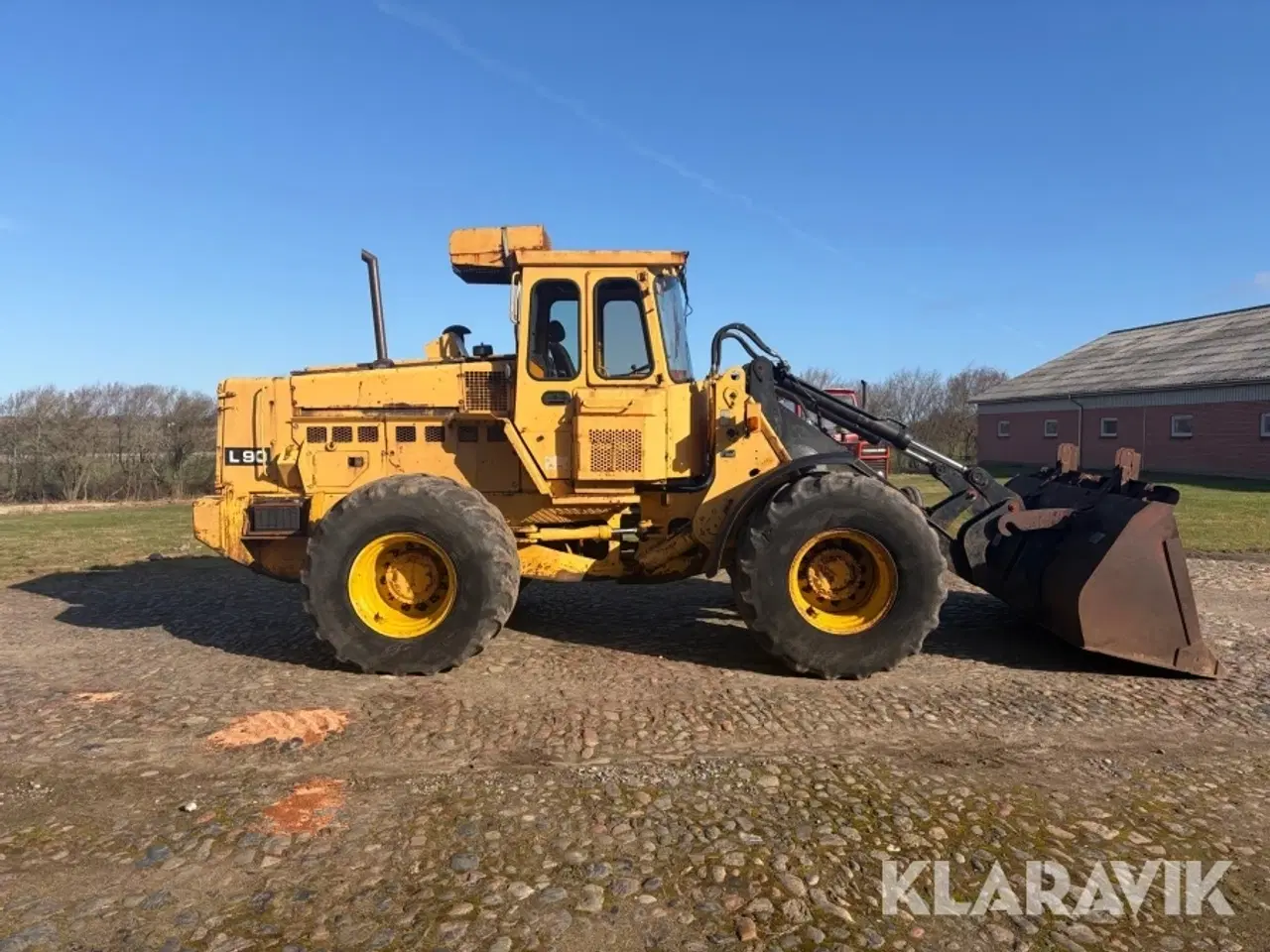 Billede 6 - Gummiged Volvo BM L90 med breder hjul