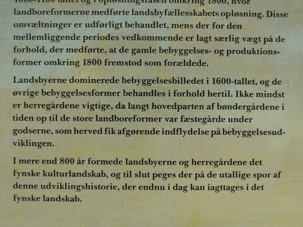 Billede 4 - de fynske landsbyers historie i dyrkningsfællesska